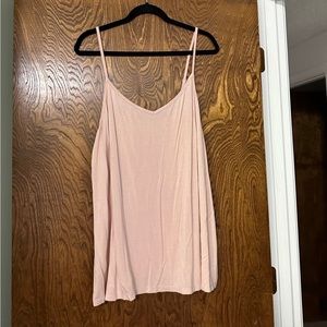 Lane Bryant Blush Pink Tank
